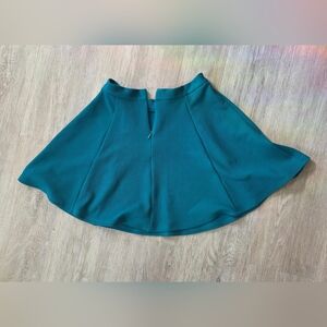 Lush Teal Skater Skirt